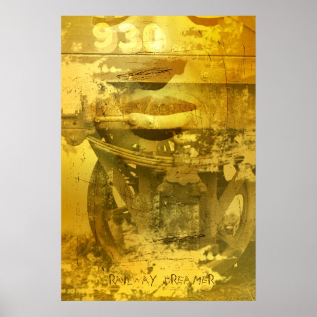 Järnväg Dreamer Poster (Framsidan)