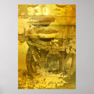 Järnväg drömmare poster