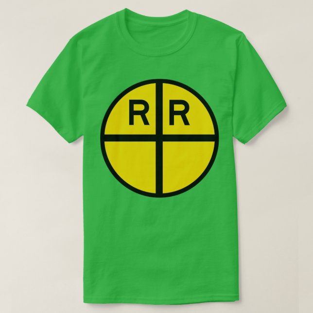 Järnväg genom Kor-skylt T Shirt (Design framsida)