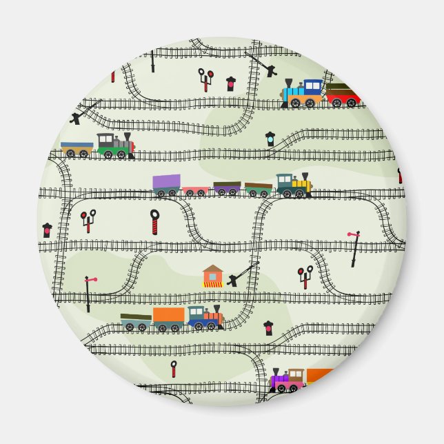 Järnväg Magnet (Framsidan)