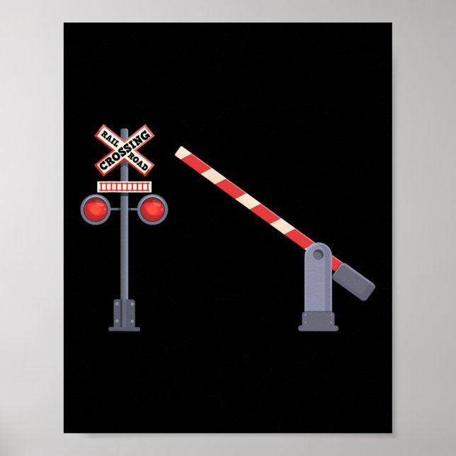 Järnväg: Rrikskylt Halloween Costume Diy Poster (Framsidan)