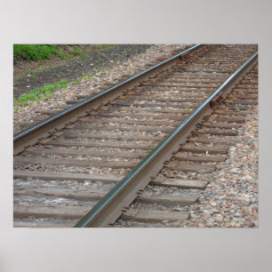 Järnväg spårar affischen poster