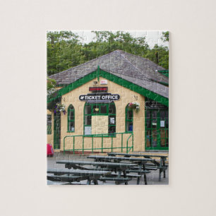 Järnväg station för Snowdon berg, Llanberis, Wa Pussel
