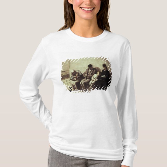 Järnväg station för Wayside Tee Shirt (Framsida)