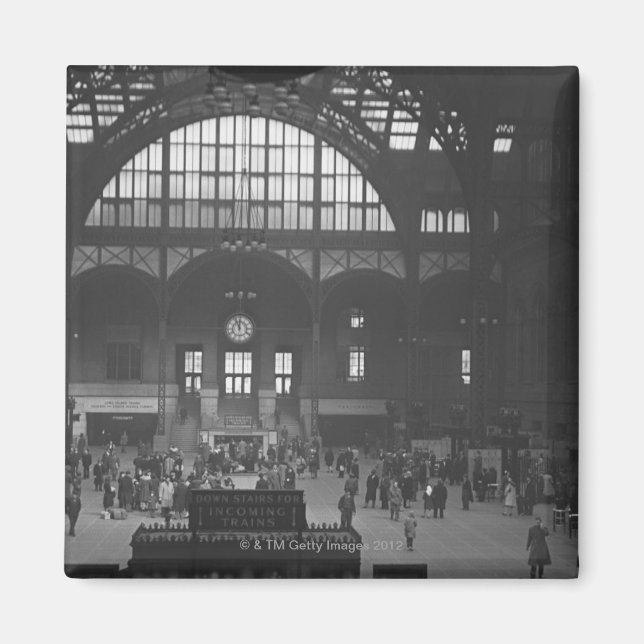 Järnväg Station Magnet (Framsidan)