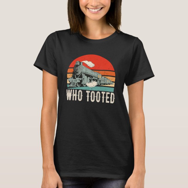 Järnväg Tåg - Vem deltog? T Shirt (Framsida)