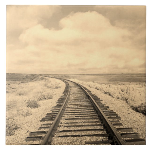 Järnväg Tile Kakelplatta (Framsidan)