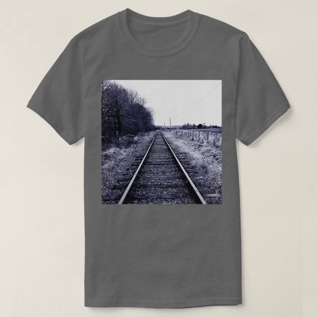 Järnväg till ingenstans t shirt (Design framsida)
