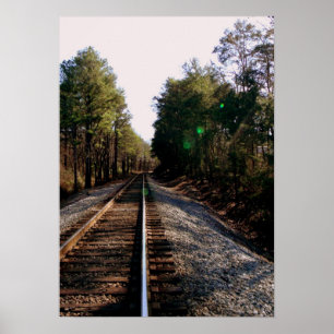 Järnväg Track Poster