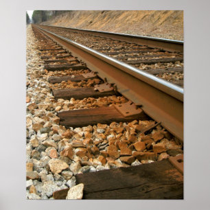 Järnväg Track Poster