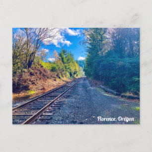 Järnvägar i Florens, Oregon Vykort