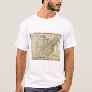 Järnvägar och kanaler i Förenta staterna T-shirt
