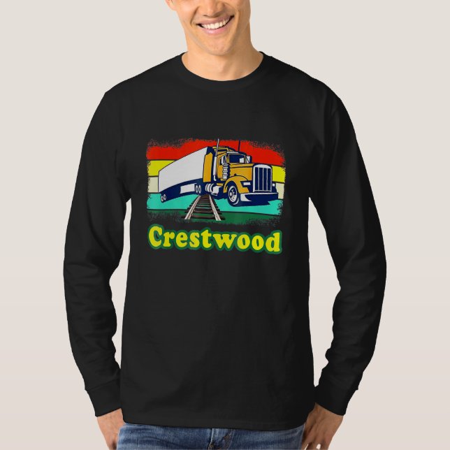 Järnvägar T Shirt (Framsida)