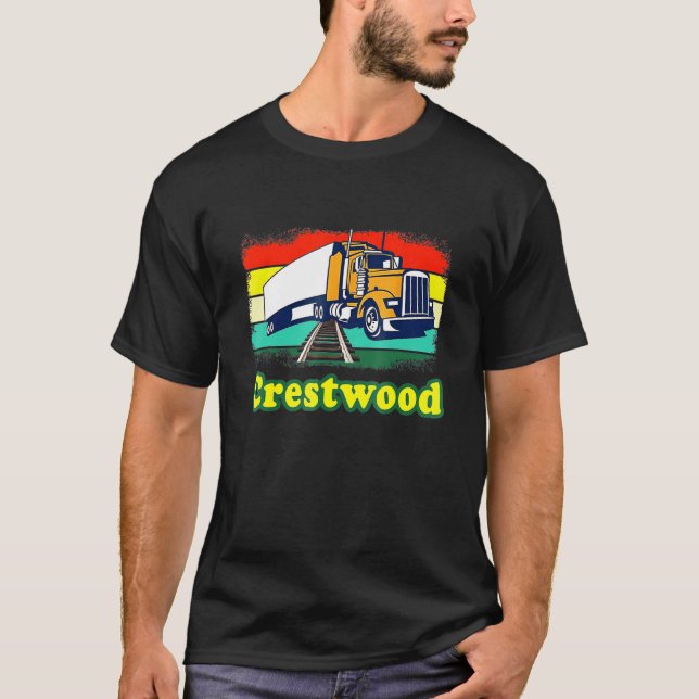 Järnvägar T Shirt (Framsida)