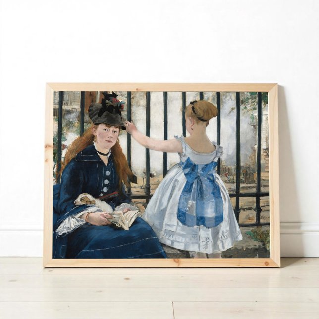 Järnvägen av Eduard Manet, Konst Poster (Skapare uppladdad)