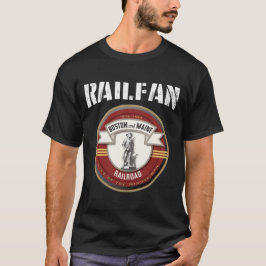 Järnvägen Boston och Maine T Shirt