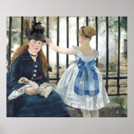 Järnvägen - Edouard Manet Fine Art Poster