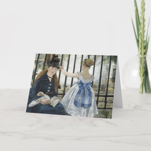 Järnvägen | Édouard Manet Kort (Framsida)