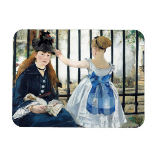 Järnvägen Edouard Manet Magnet