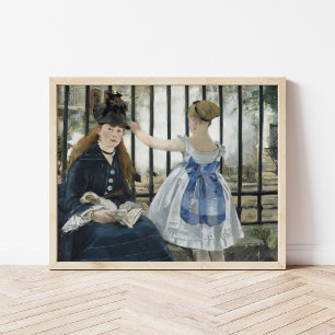 Järnvägen   Édouard Manet Poster