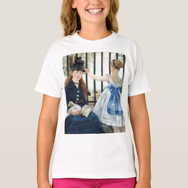 Järnvägen Edouard Manet T Shirt (Framsida)
