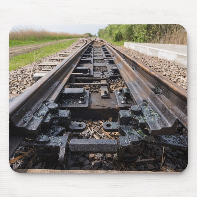 Järnvägen försvinner i Avstånd Musmatta (Framsidan)