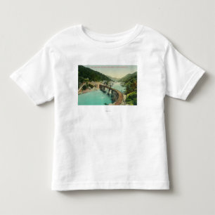 Järnvägen överbryggar över den Merced floden T Shirt