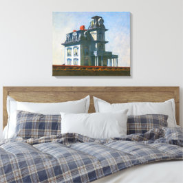 Järnvägens hus | Edward Hopper | Canvastryck