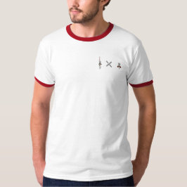 Järnvägkorsningen signalerar tee shirt