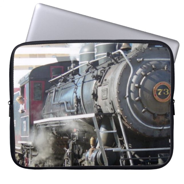 Järnvägs ångmotortablet Sleeve (Framsidan)