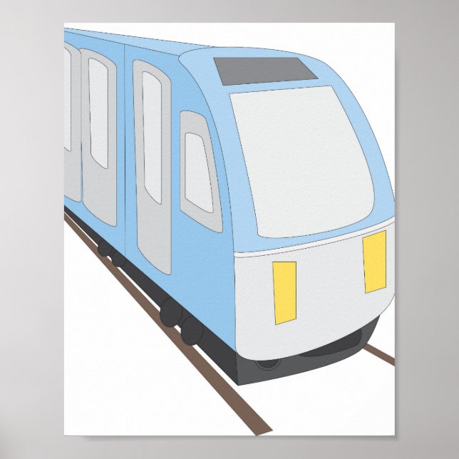 Järnvägsåg Poster (Framsidan)