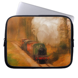 Järnvägsånga Tåg för tågpersonal Art Laptop Sleeve