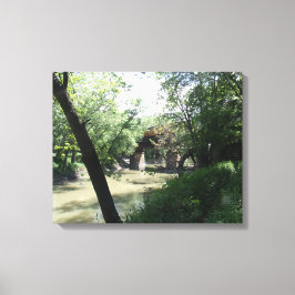 Järnvägsbro Canvastryck