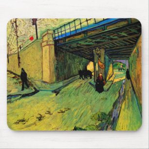 Järnvägsbro över Montmajour av Vincent van Gogh Musmatta
