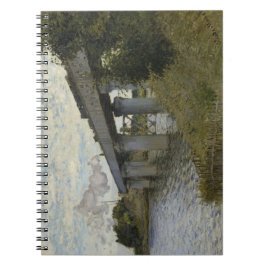 Järnvägsbron i Argentina (järnvägen) (av Monet) Anteckningsbok