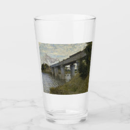 Järnvägsbron i Argentina (järnvägen) (av Monet) Glaskopp