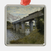 Järnvägsbron i Argentina (järnvägen) (av Monet)