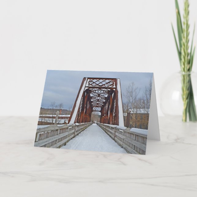 Järnvägsbron Notecard Kort (Framsida)