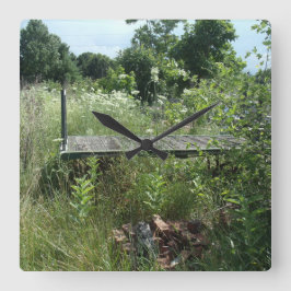 Järnvägskaraktär Fyrkantig Klocka