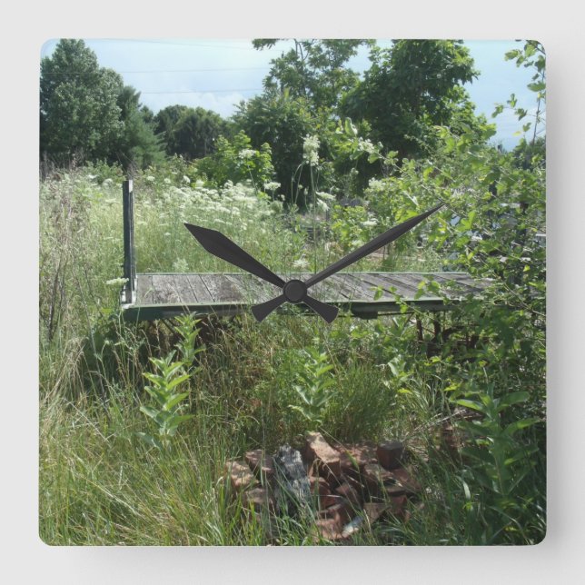 Järnvägskaraktär Fyrkantig Klocka (Framsida)