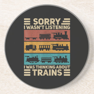 Järnvägskonstruktör F för Tåg i Retro Wagon Älskar Underlägg