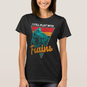 Järnvägsmodell Tåg Järnväg Fläkt Railfan Kärlek 2 T Shirt