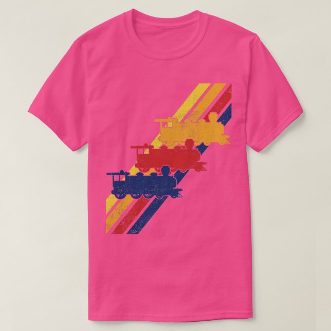 Järnvägsmodellen tåg Tåg T Shirt (Design framsida)