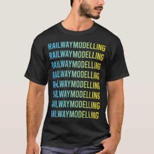 Järnvägsmodelleringsmodell Tåg Tåg T Shirt