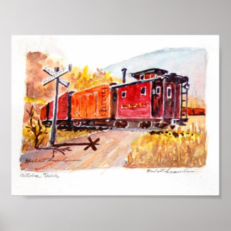 Järnvägspassage Poster