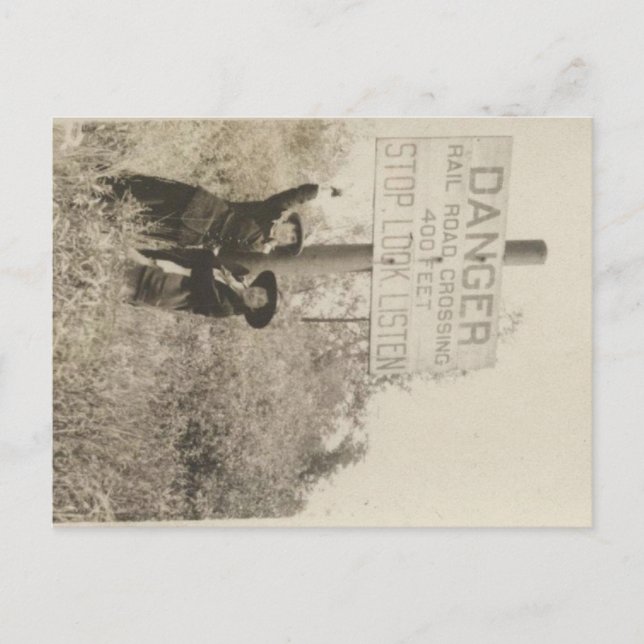 Järnvägspassagekort Vykort (Framsida)