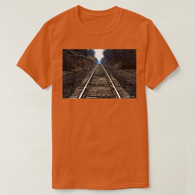 Järnvägsspår 15 t shirt (Design framsida)