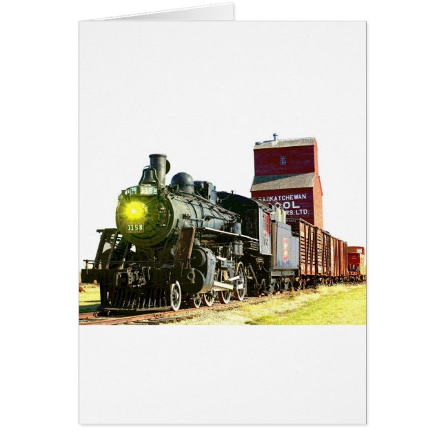 Järnvägstrafik Hälsningskort (Framsidan)