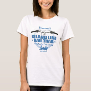 Järnvägstrafik på öar (H2) T Shirt