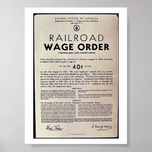 Järnvägtimpenningen beställer poster